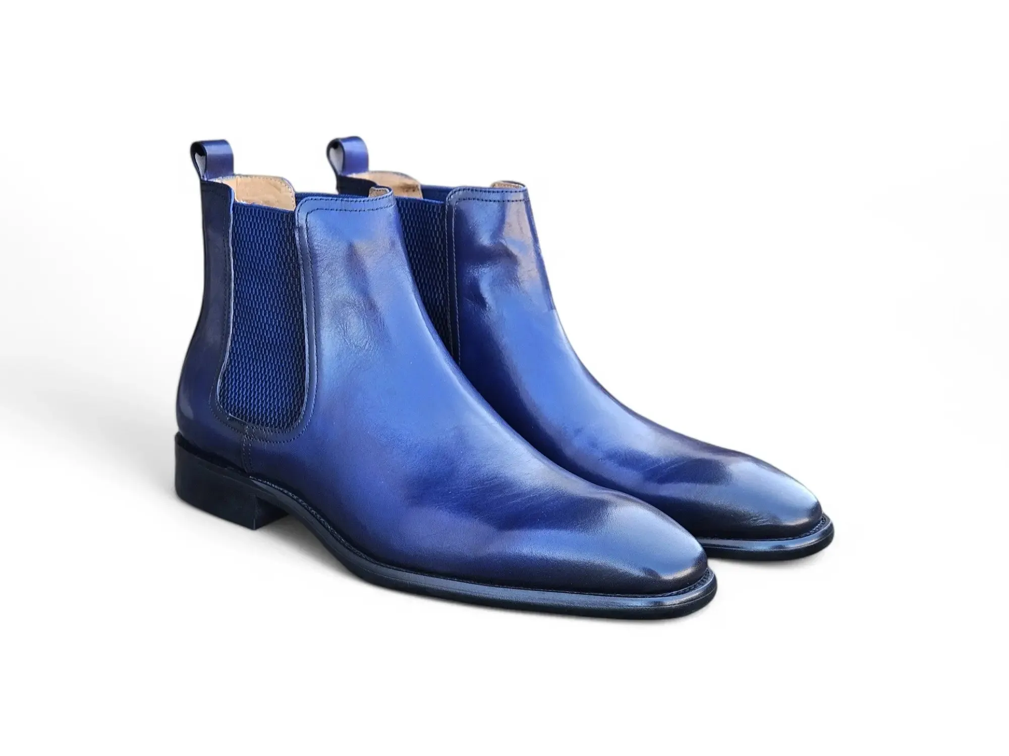 Calfskin Leather Chelsea Boot harsh trail