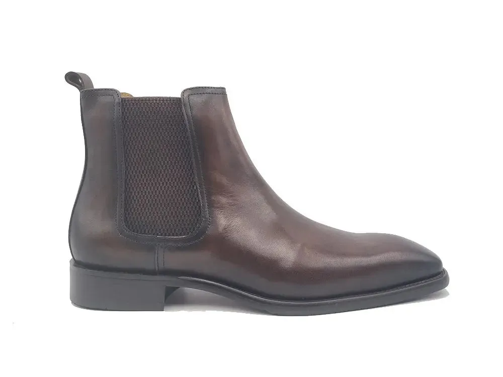 Calfskin Leather Chelsea Boot harsh trail