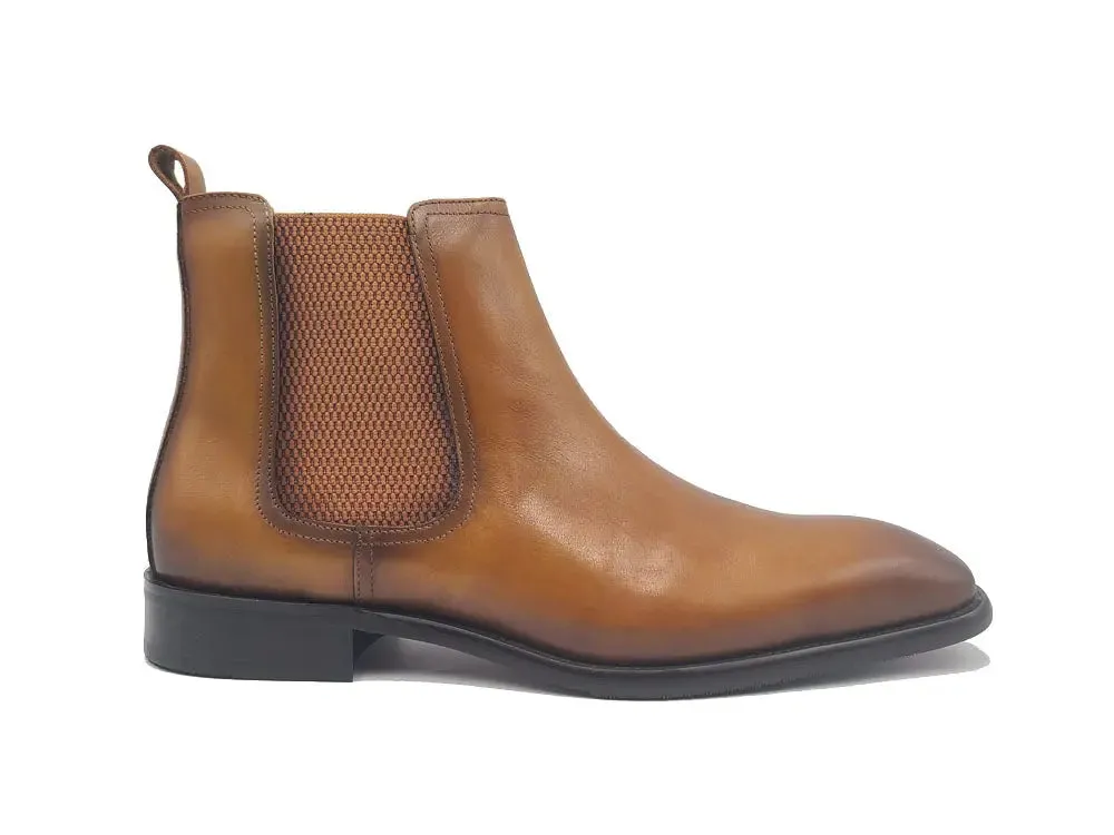 Calfskin Leather Chelsea Boot harsh trail