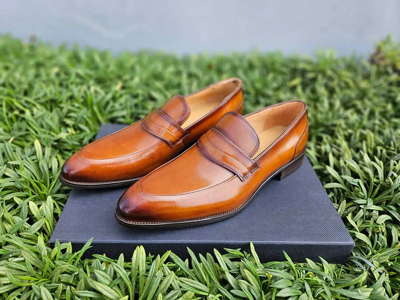 Calfskin Modern Classic Penny Loafer daily cool