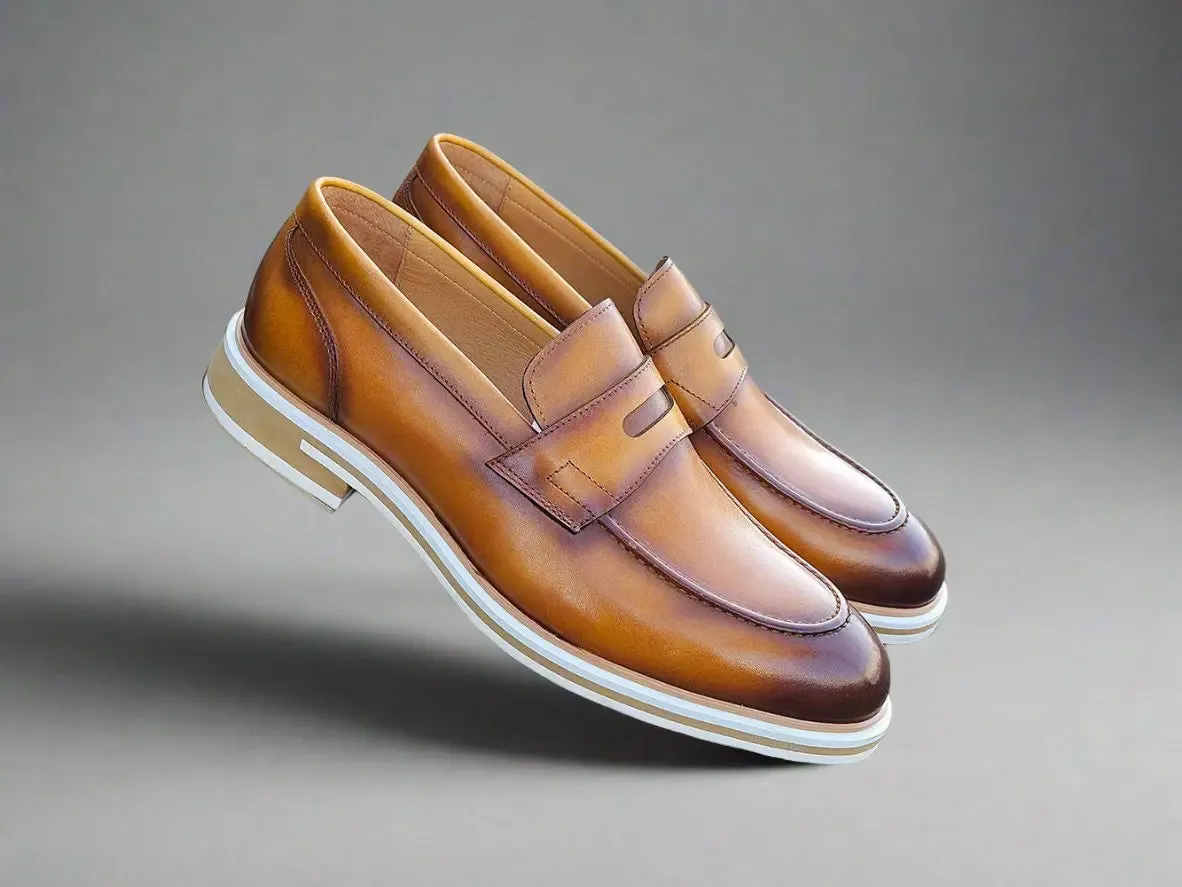 Calfskin Penny Loafer soft chic