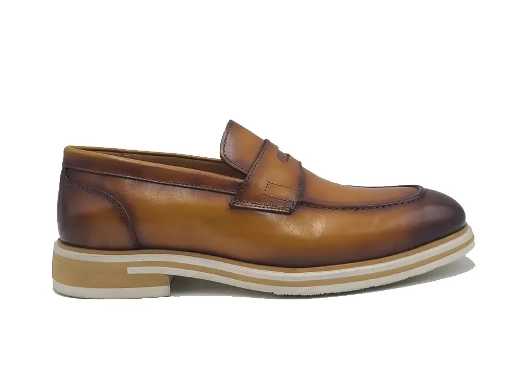Calfskin Penny Loafer soft chic