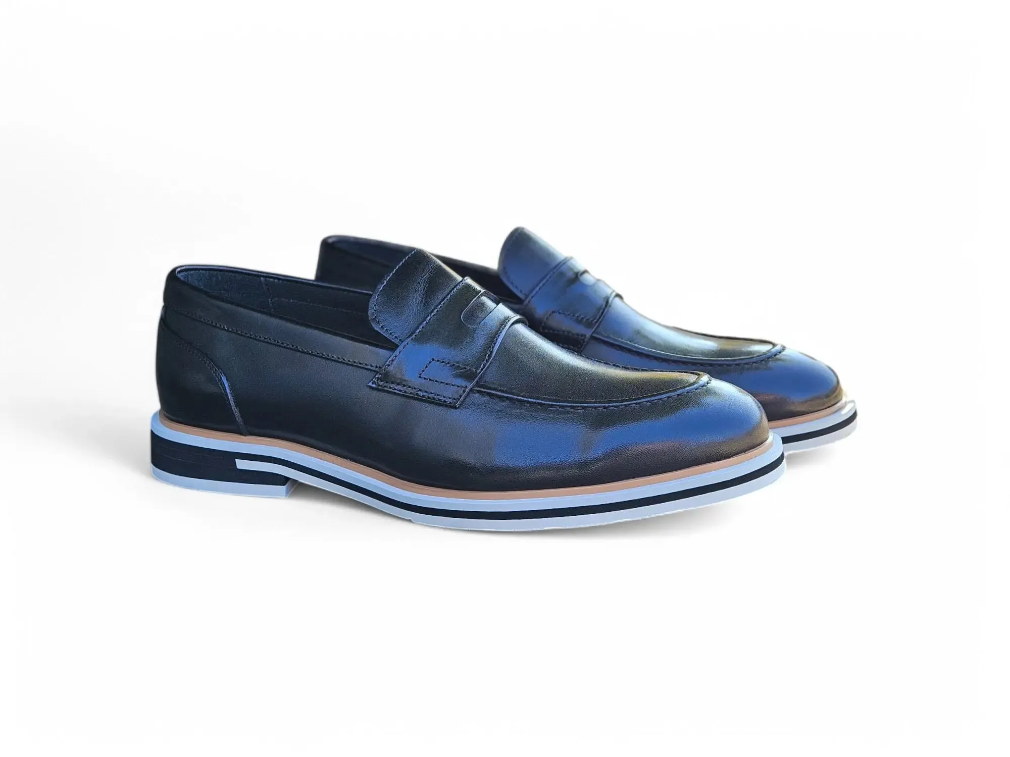 Calfskin Penny Loafer soft chic