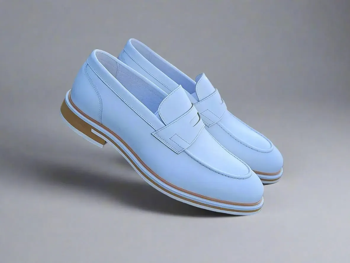 Calfskin Penny Loafer soft chic