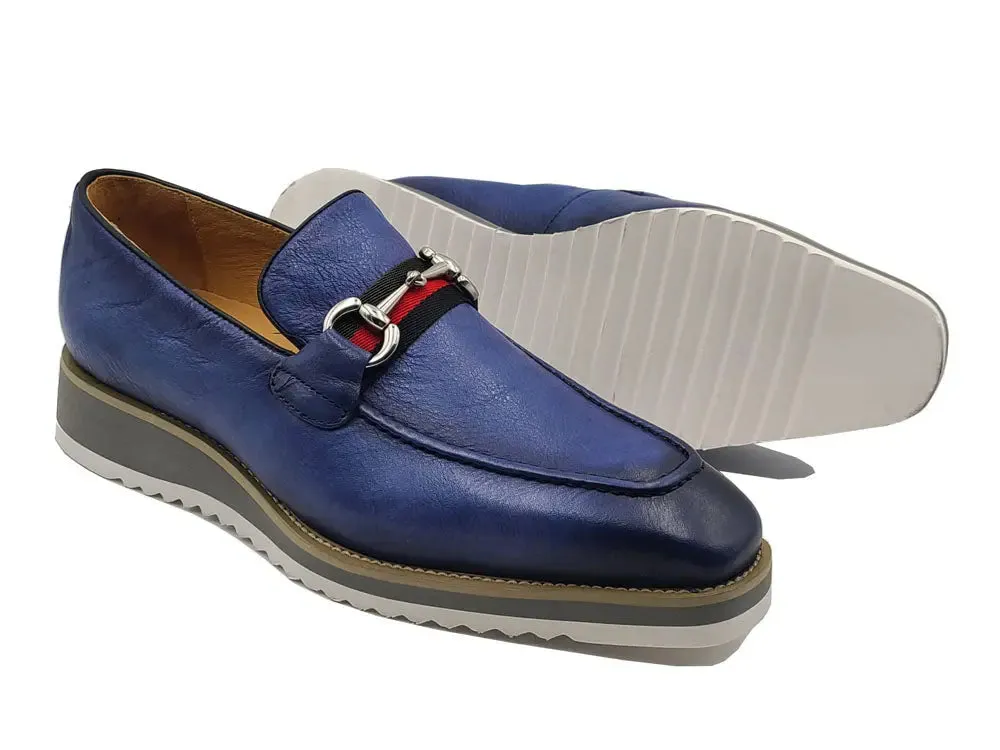 Calfskin Slip-On Horsebit Loafer easy slip
