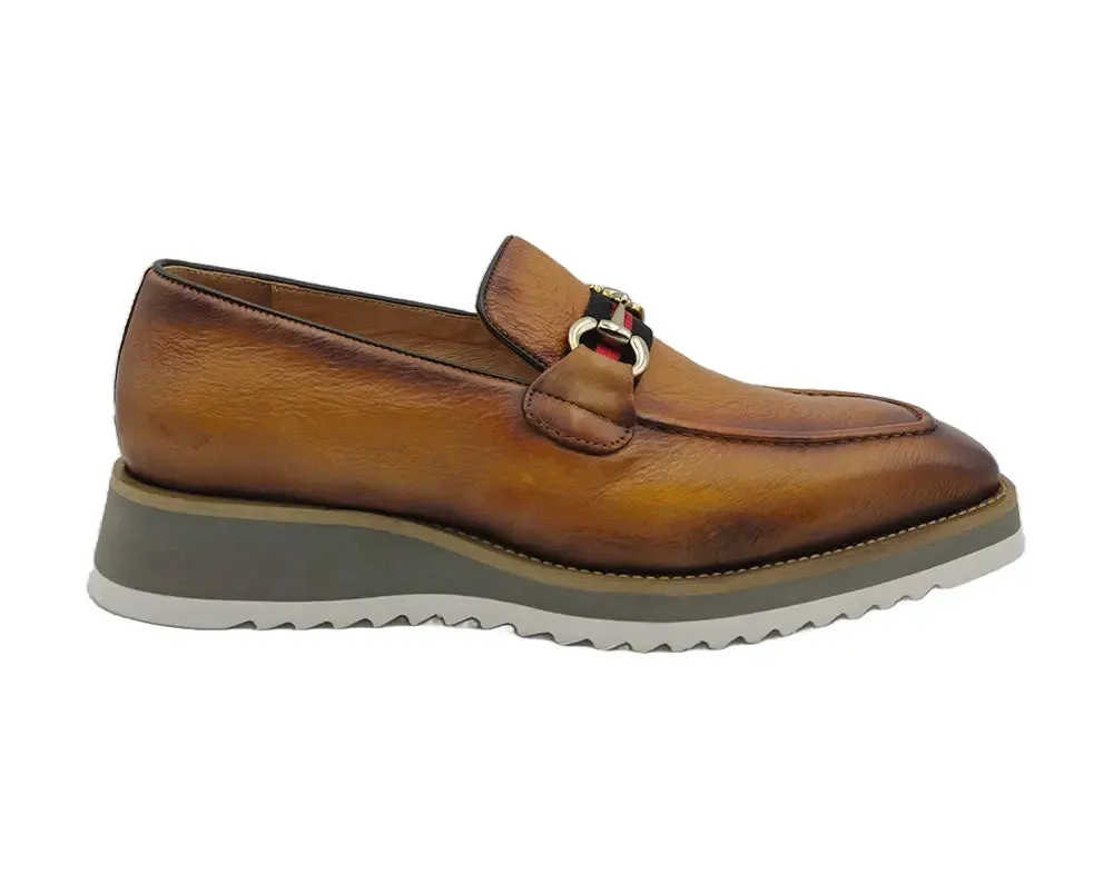 Calfskin Slip-On Horsebit Loafer easy slip