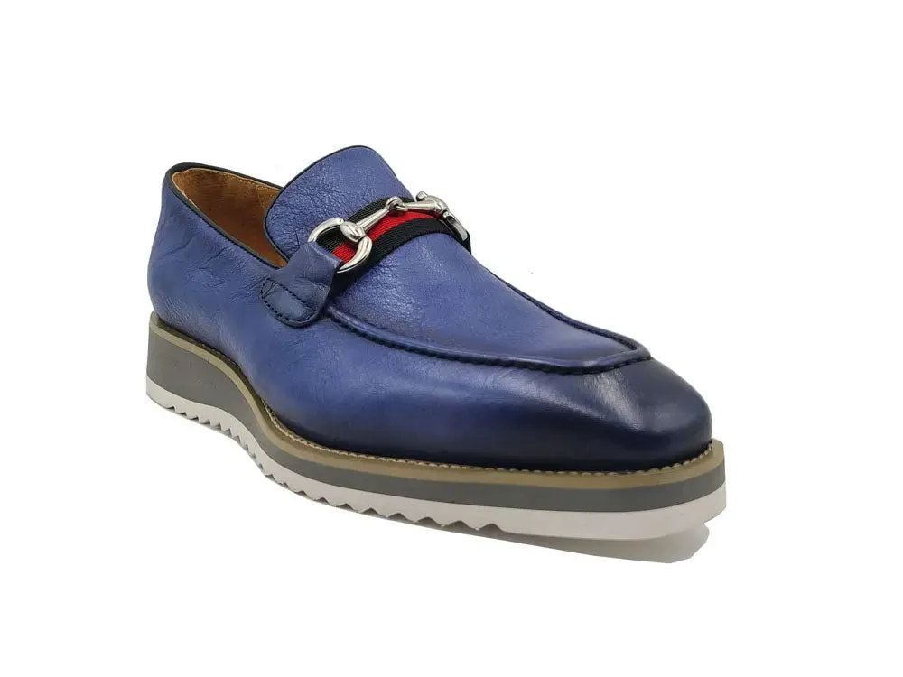 Calfskin Slip-On Horsebit Loafer easy slip