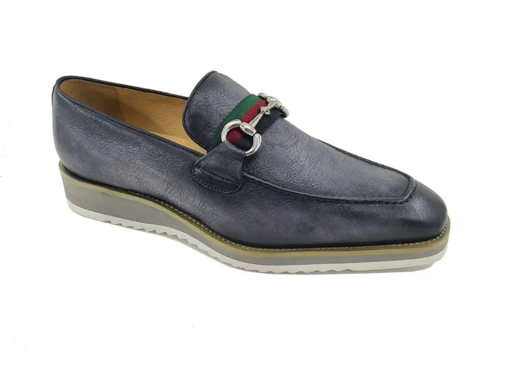 Calfskin Slip-On Horsebit Loafer easy slip