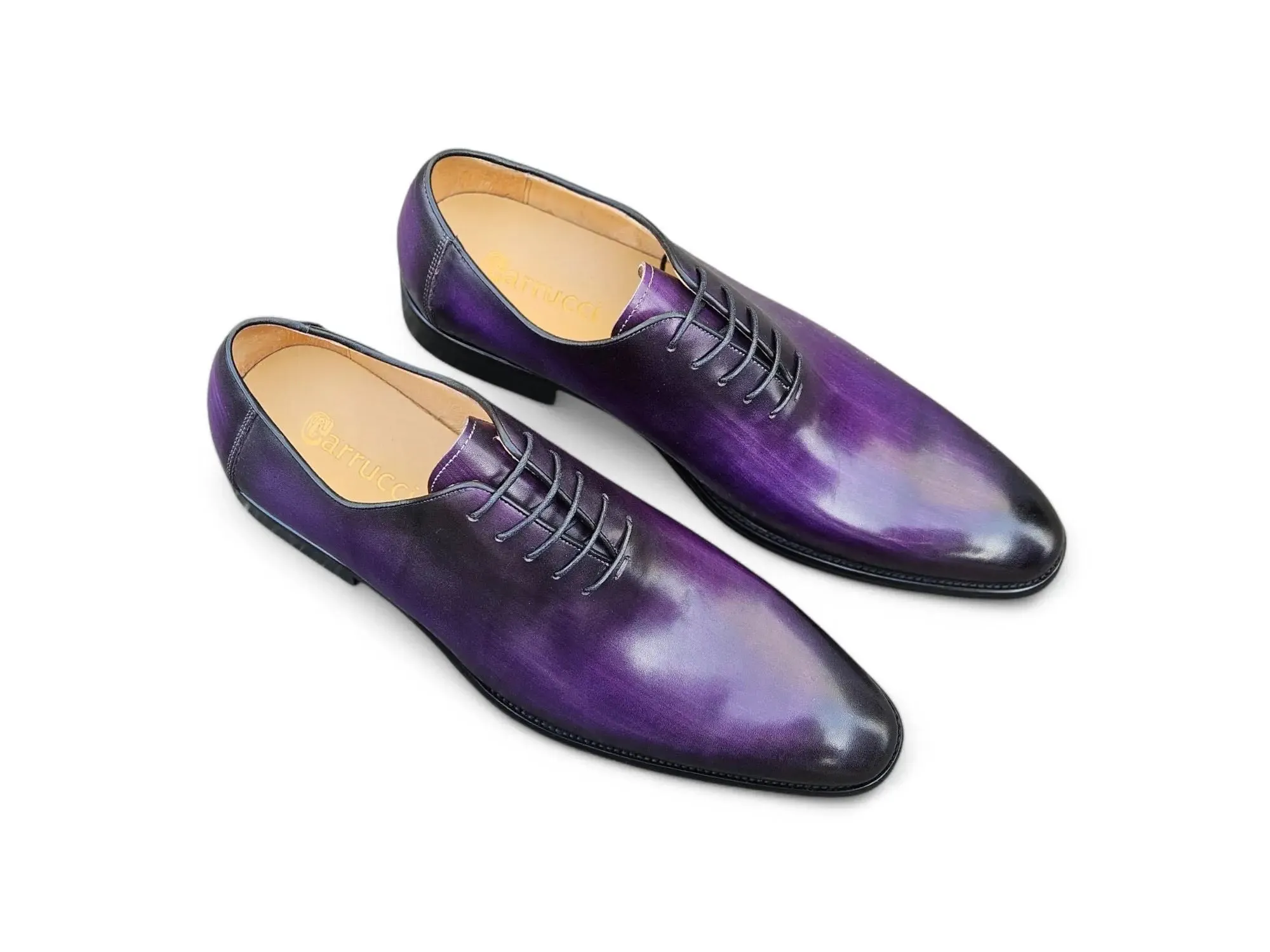Calfskin Whole Cut Lace-up Oxford urban choice