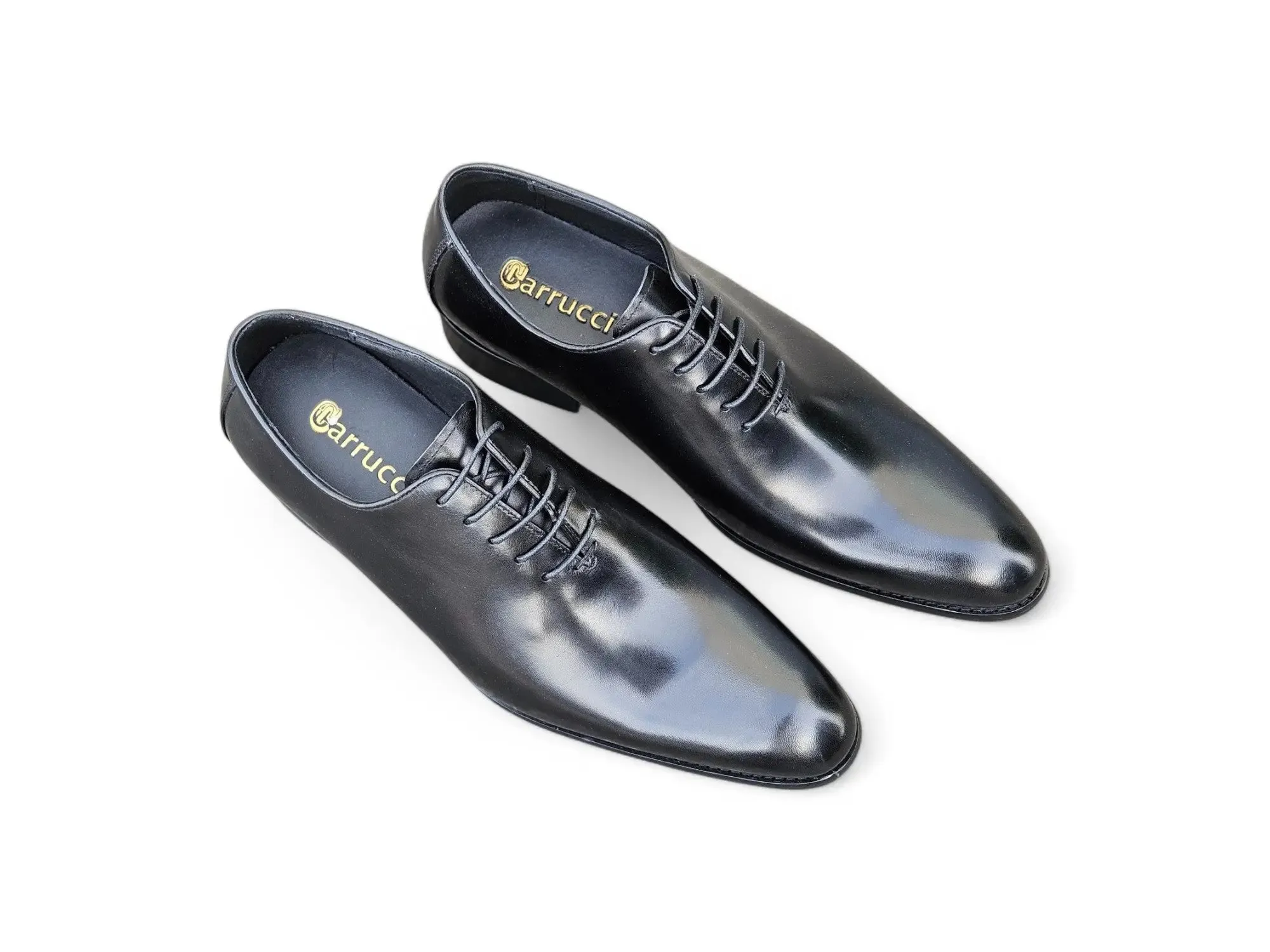 Calfskin Whole Cut Lace-up Oxford urban choice