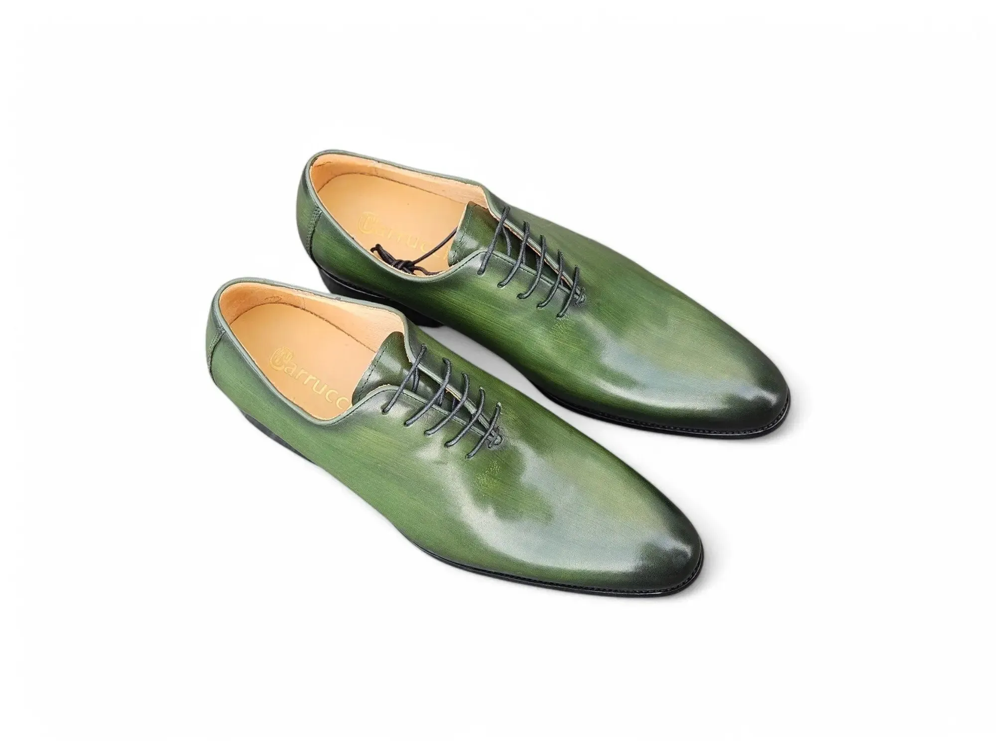 Calfskin Whole Cut Lace-up Oxford urban choice