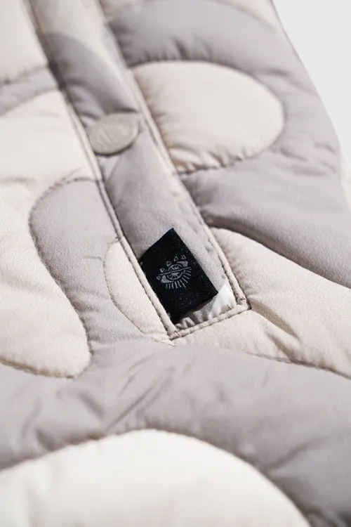 Camouflage Shearling Puffer Jacket street charm
