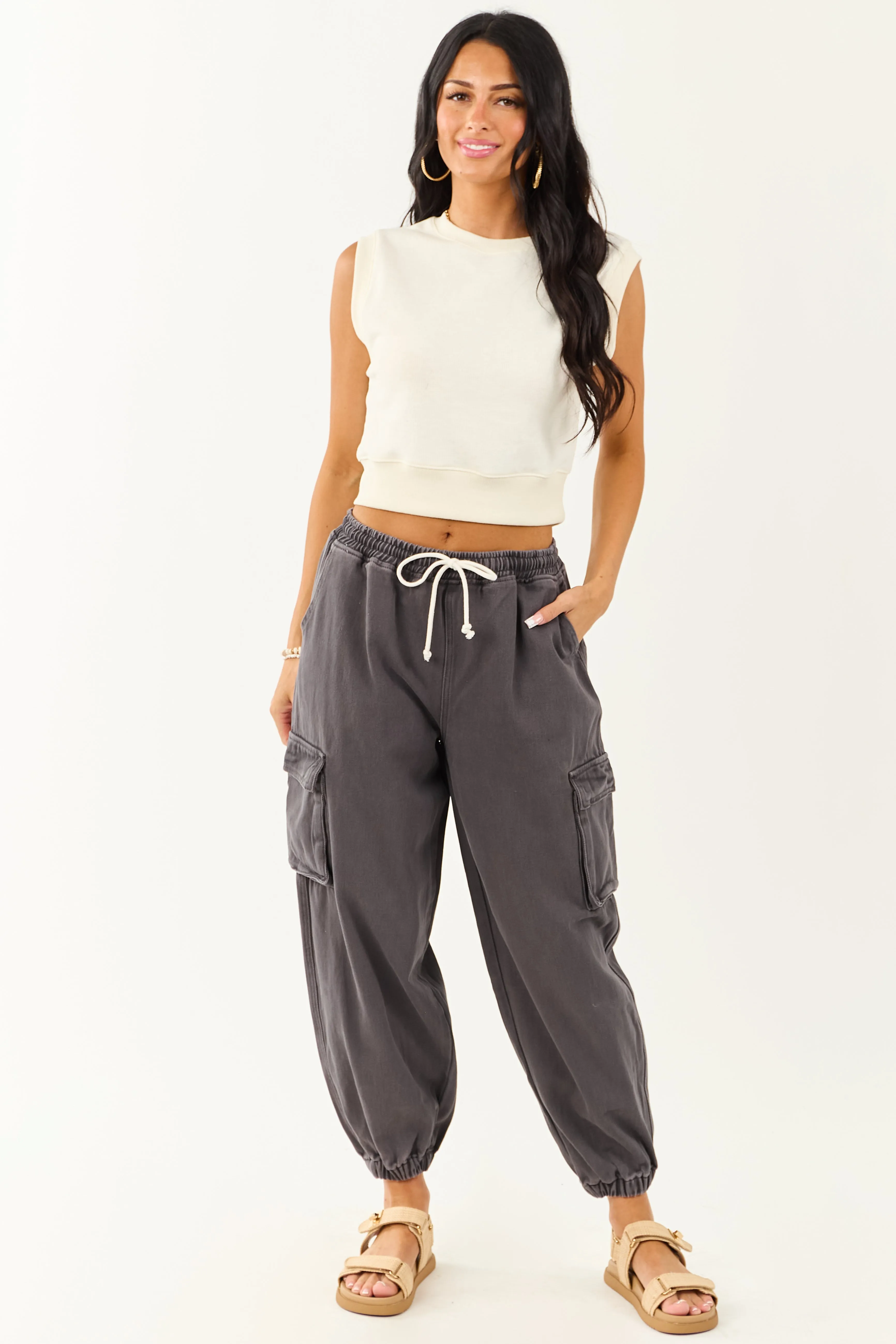 7/10/2025,ALL_PRODUCTS,back-in-stock:true,filter-color:Black,filter-fabric:Cotton,filter-fabric:Denim,filter-inseam:27.5",filter-rise:High Rise,filter-season:Fall,filter-season:Spring,filter-season:Summer,filter-season:Winter,filter-style:Cargo,filter