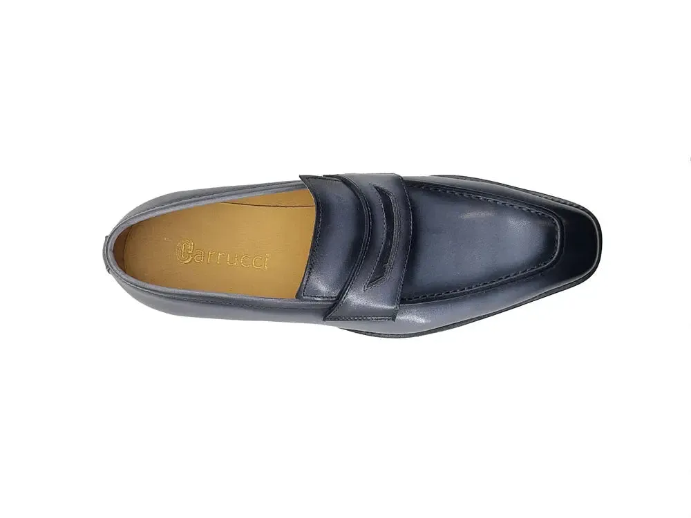 Chic Patina Burnished Penny Loafer summer days