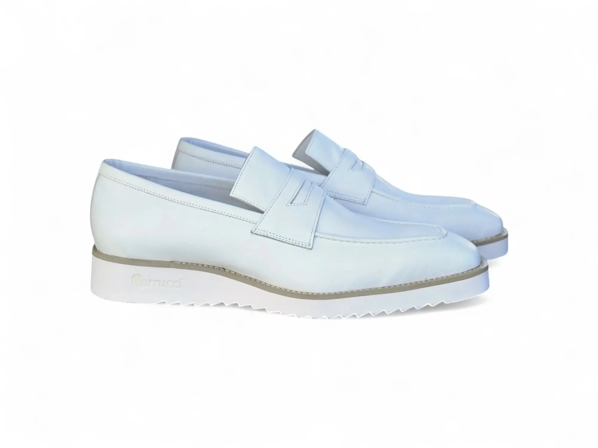 Chic Patina Burnished Penny Loafer summer days