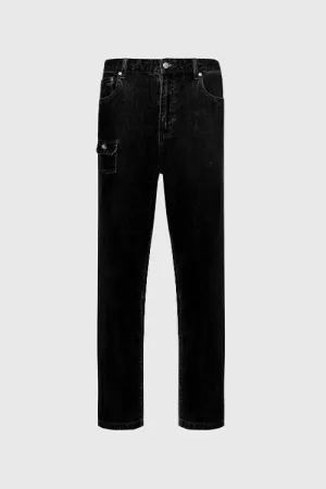 color-black washed denim,Men,product:Classic Baggy Jeans,removecolor,THC