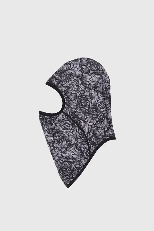 Collector's Item: Grand Opening Reversible Balaclava Ski Mask, Wooden Box & Tee graffiti art
