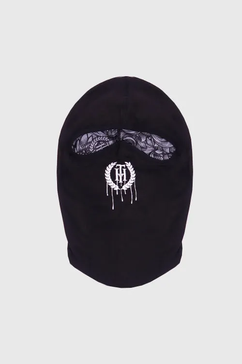 Collector's Item: Grand Opening Reversible Balaclava Ski Mask, Wooden Box & Tee graffiti art