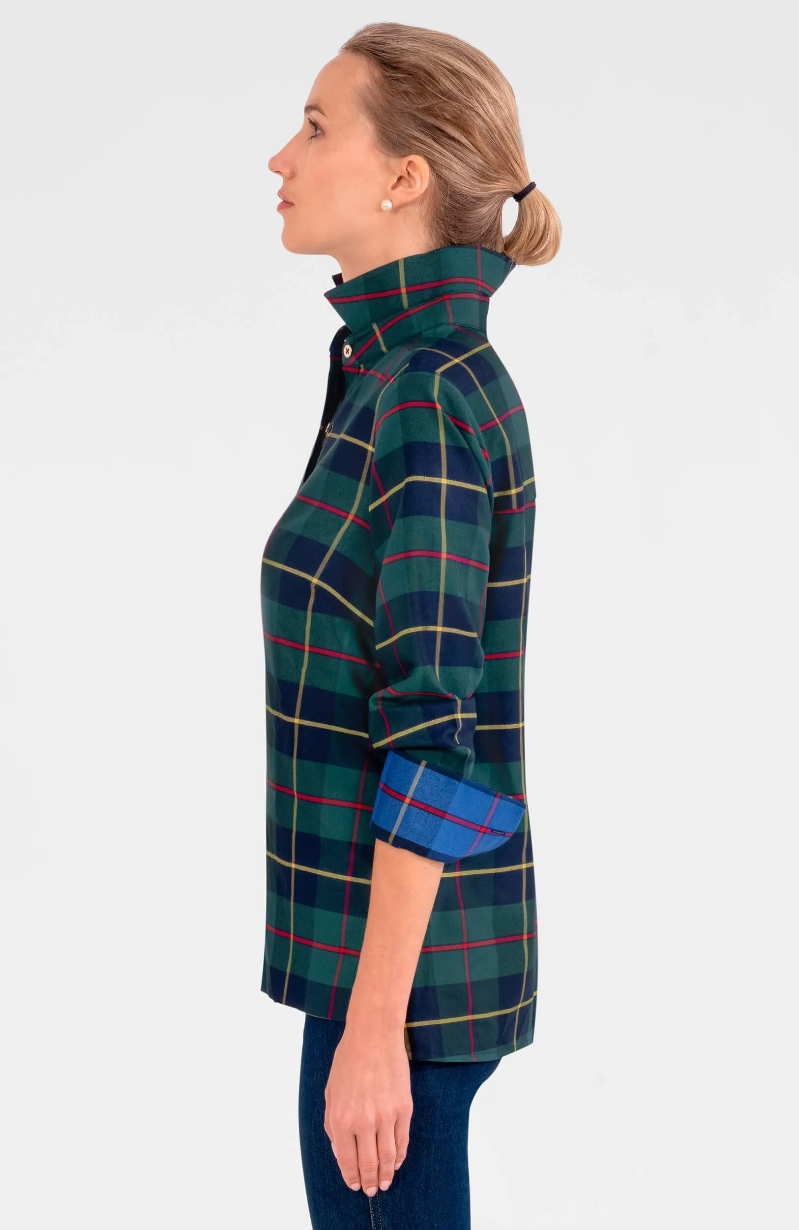 Comfy Cozy Shirt - Plaidly Cooper multi-function