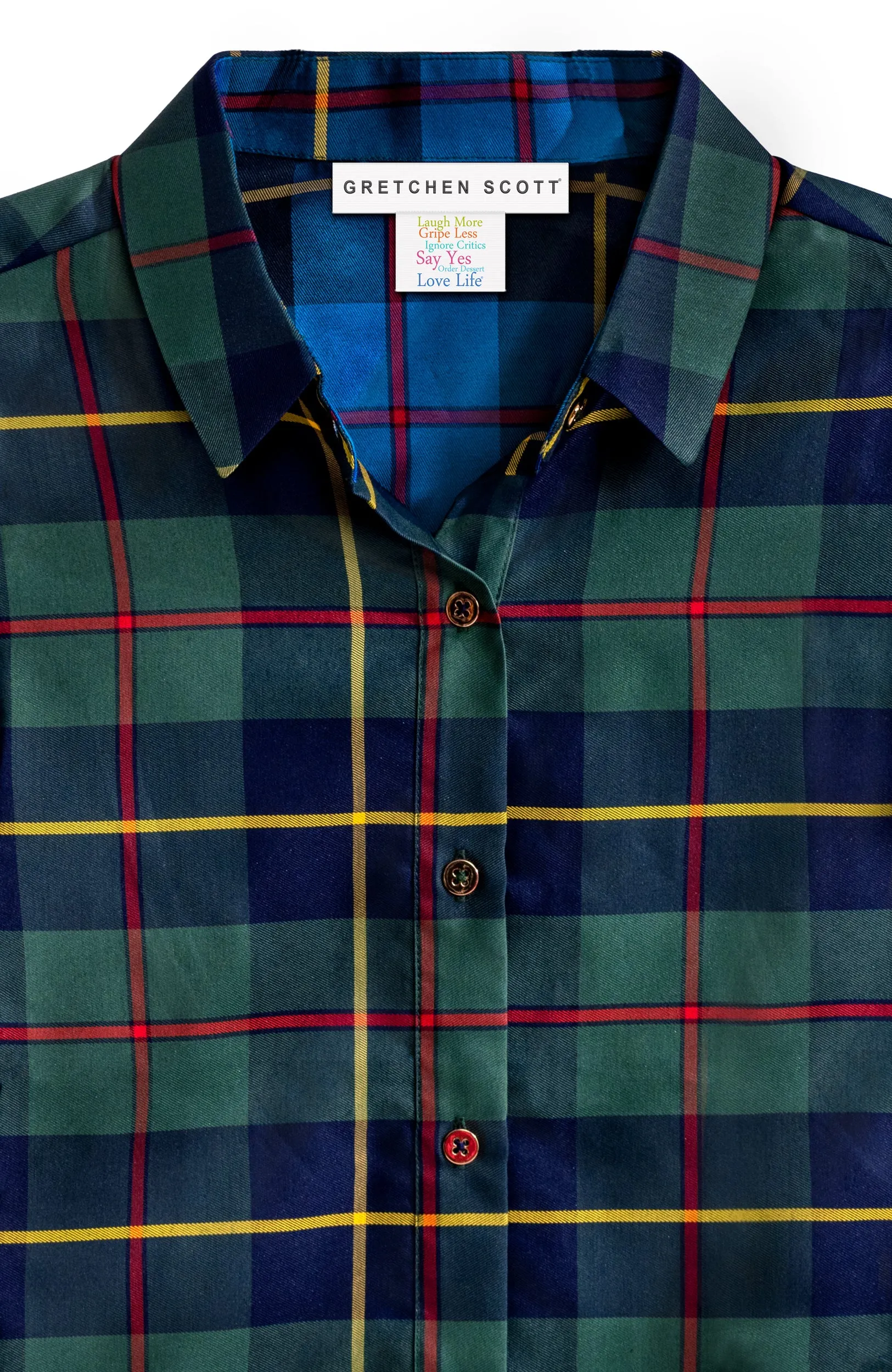 Comfy Cozy Shirt - Plaidly Cooper multi-function