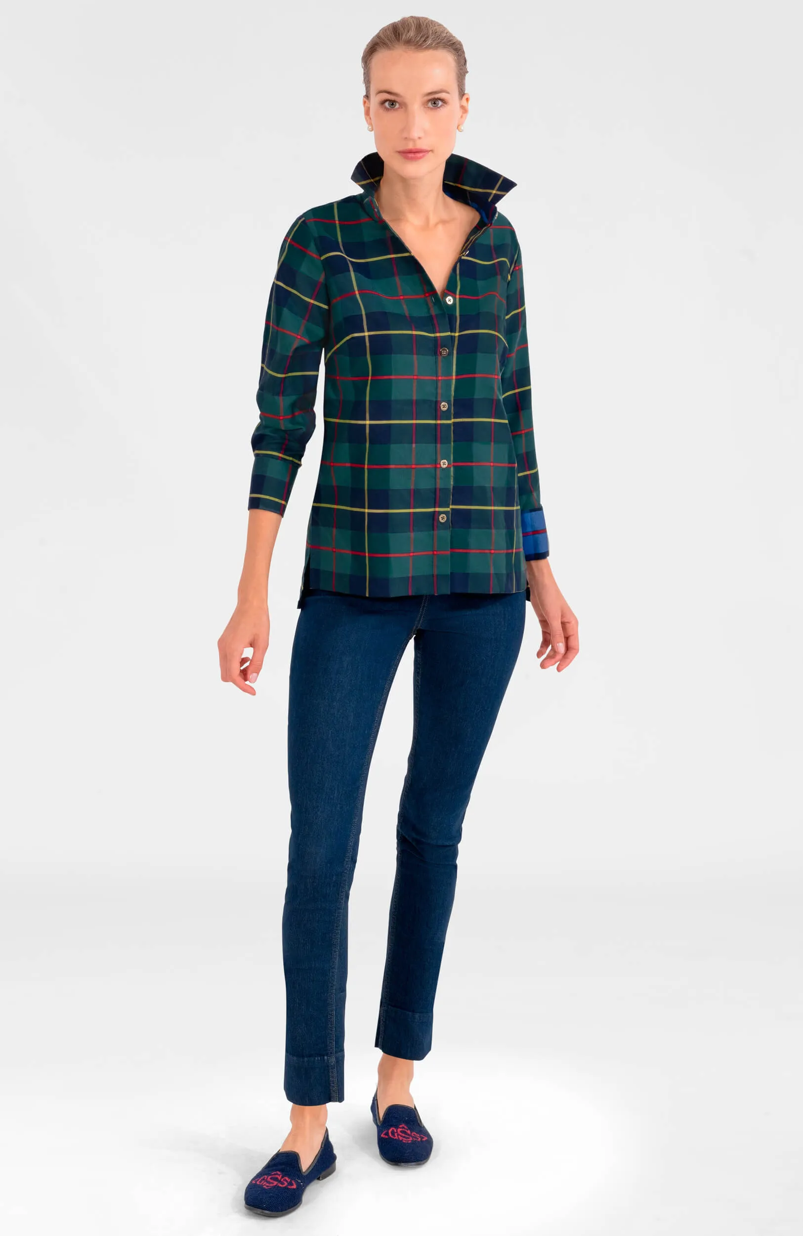 Comfy Cozy Shirt - Plaidly Cooper multi-function