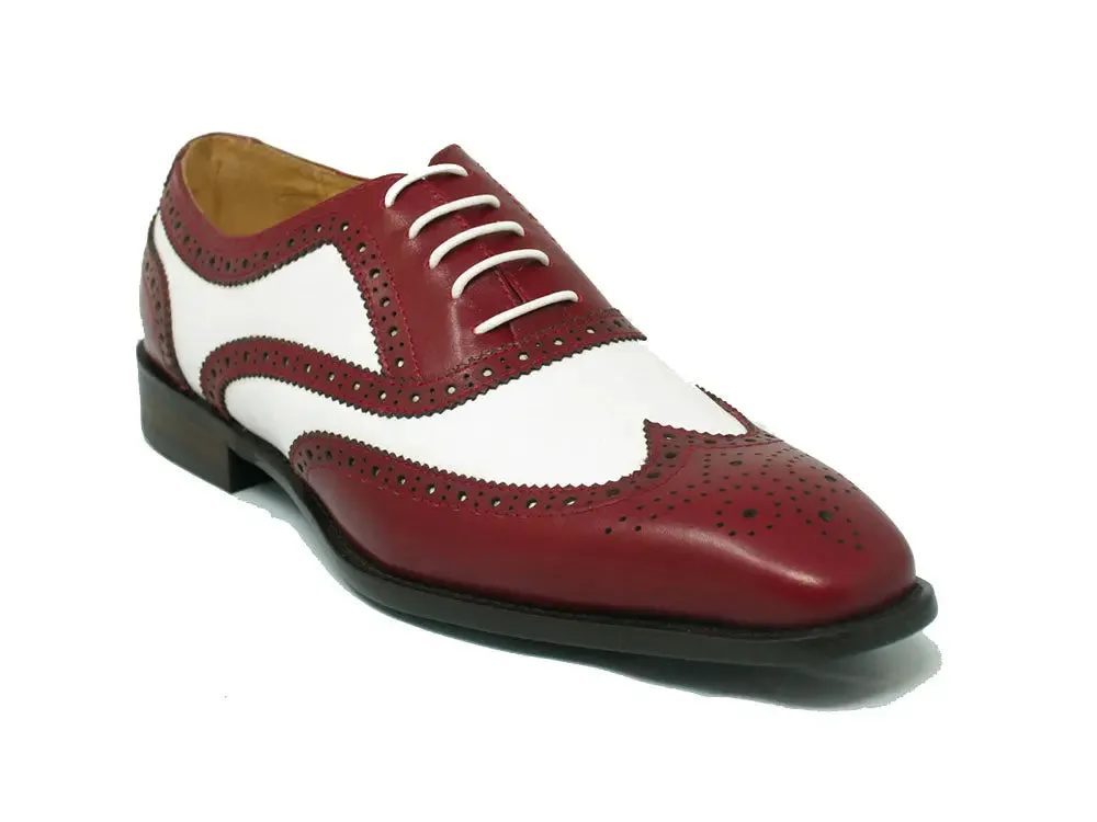 Contrast Two Tone Wingtip Oxford body comfort