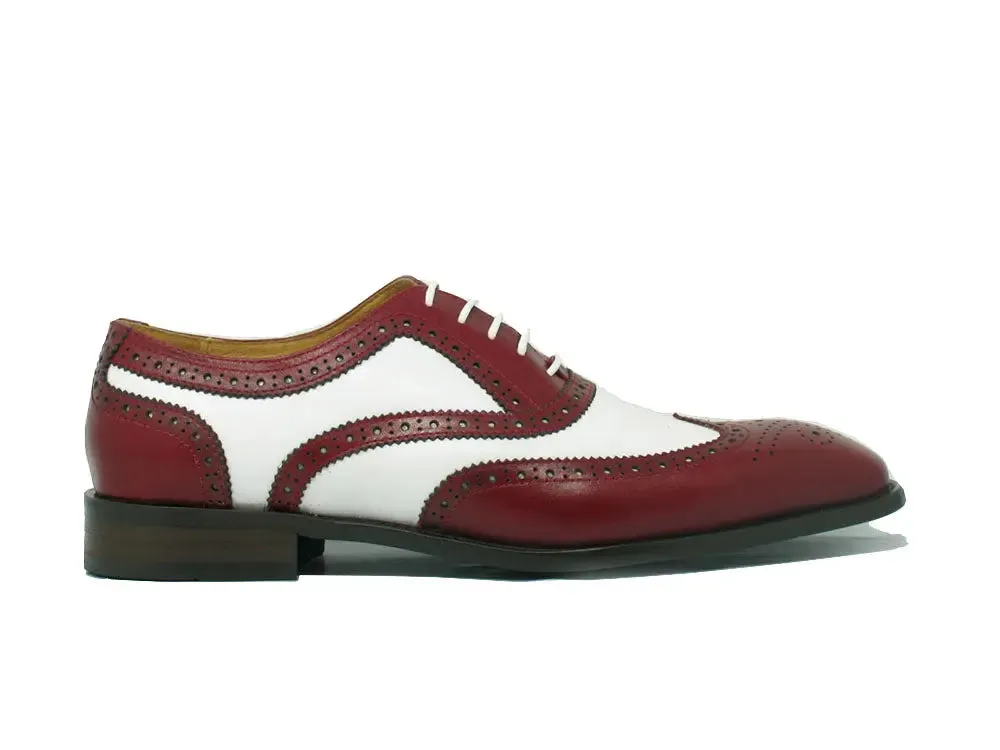 Contrast Two Tone Wingtip Oxford body comfort