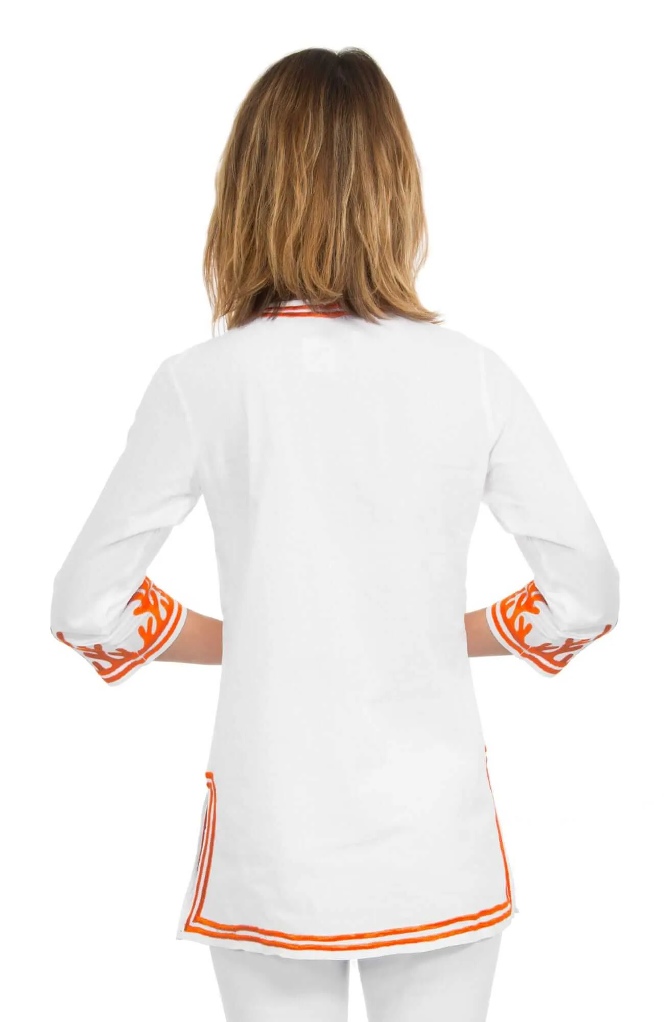 Cotton Embroidered Tunic - The Reef custom engraving