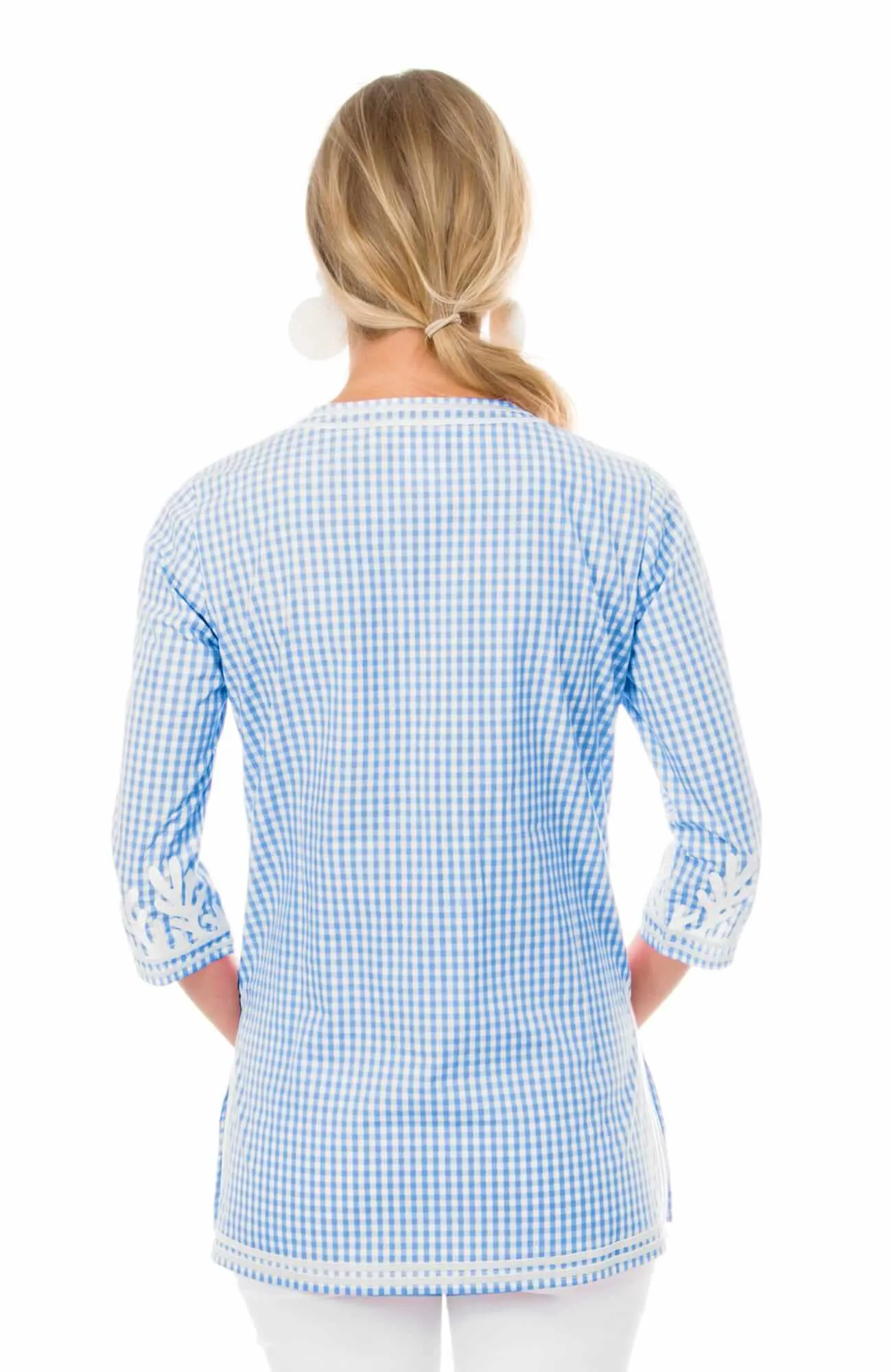 Cotton Gingham Tunic - The Reef couple matching