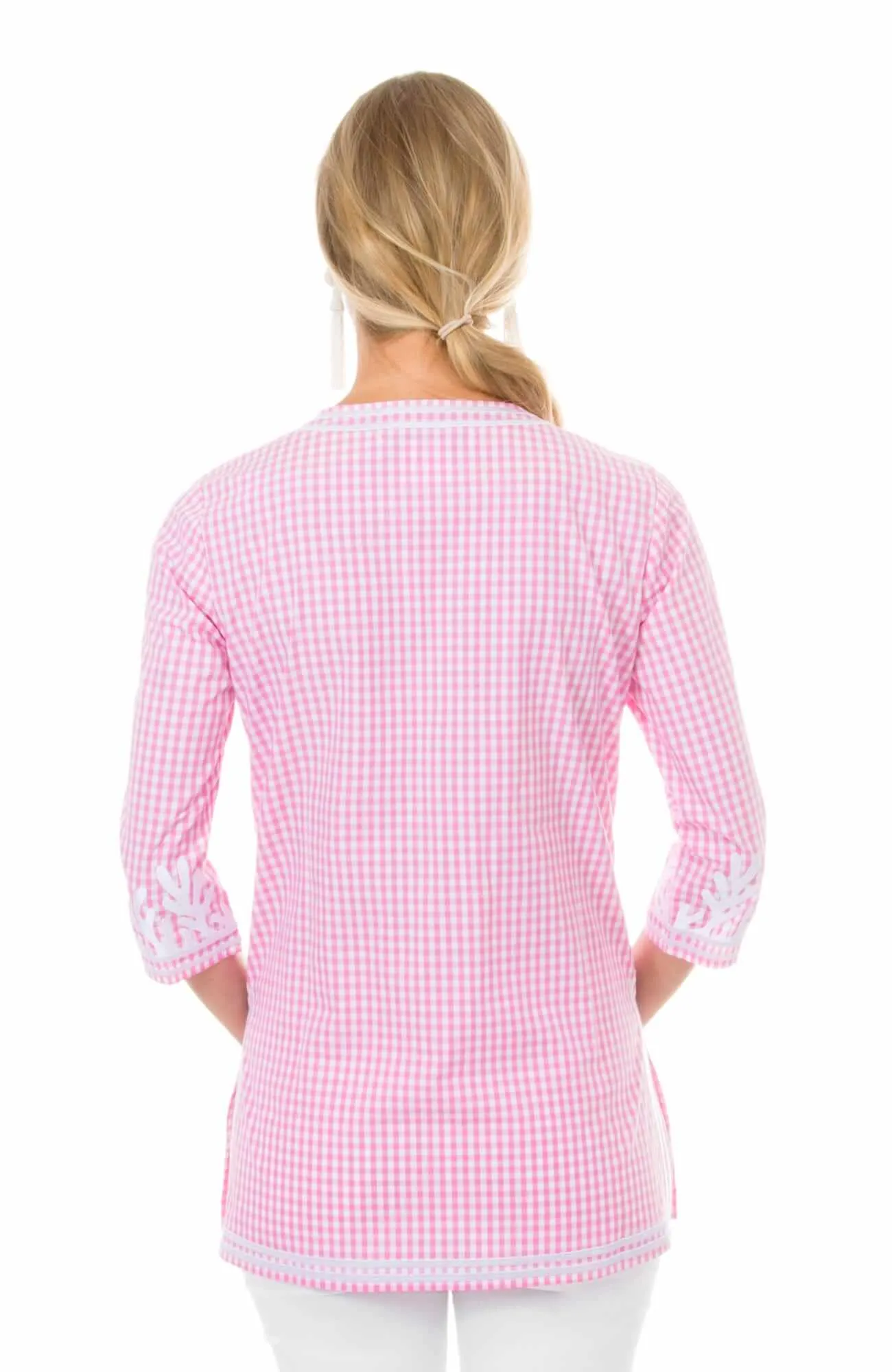 Cotton Gingham Tunic - The Reef couple matching