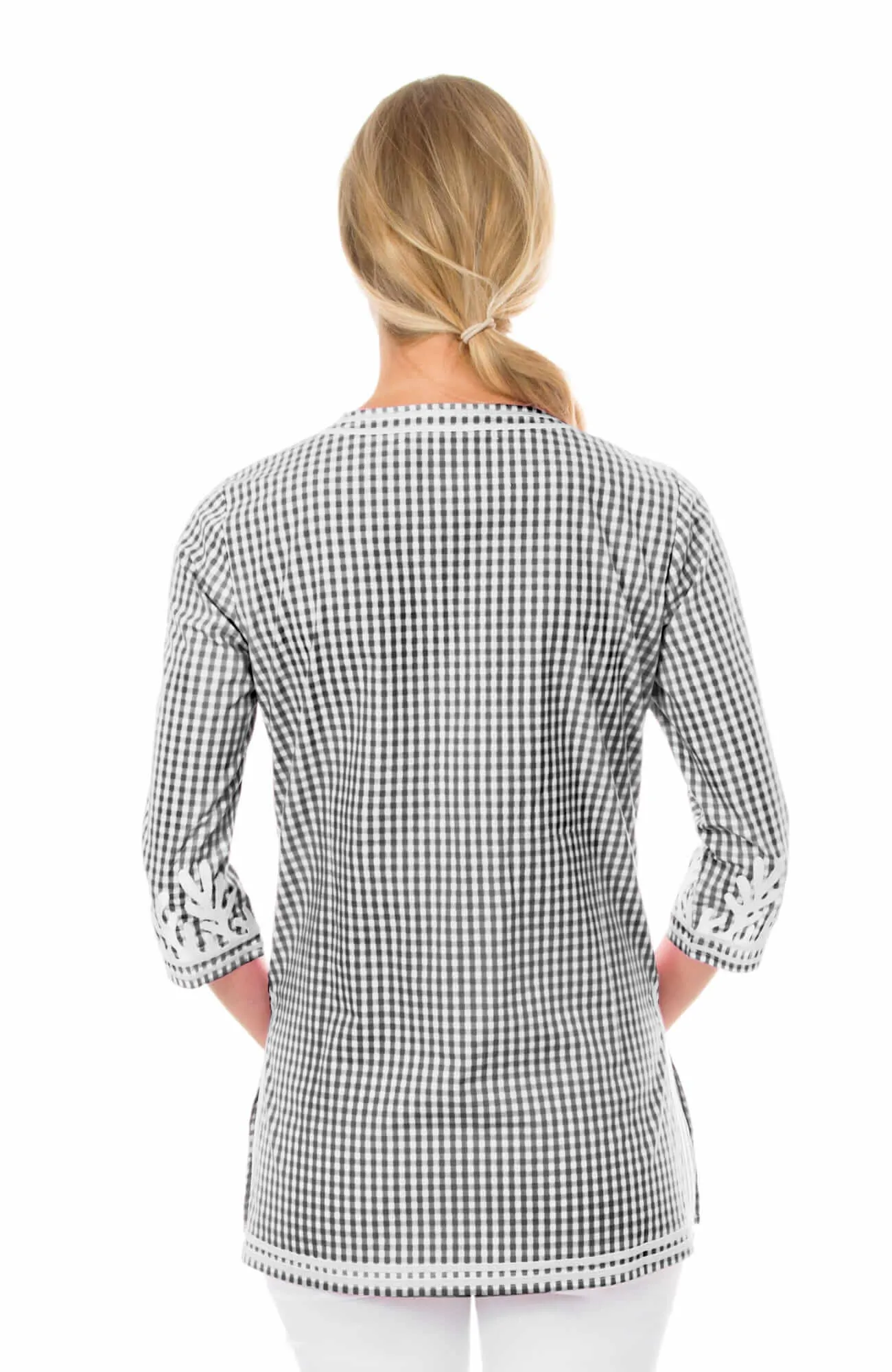 Cotton Gingham Tunic - The Reef couple matching