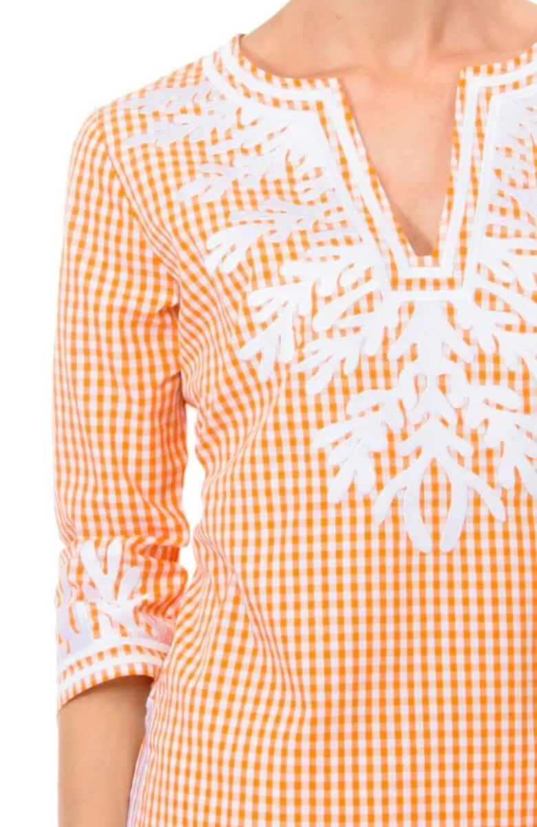 Cotton Gingham Tunic - The Reef couple matching