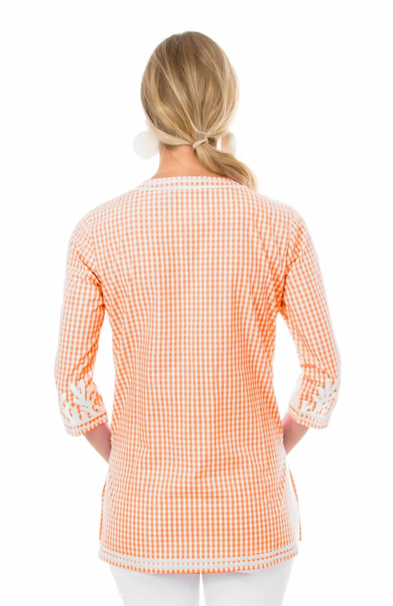 Cotton Gingham Tunic - The Reef couple matching