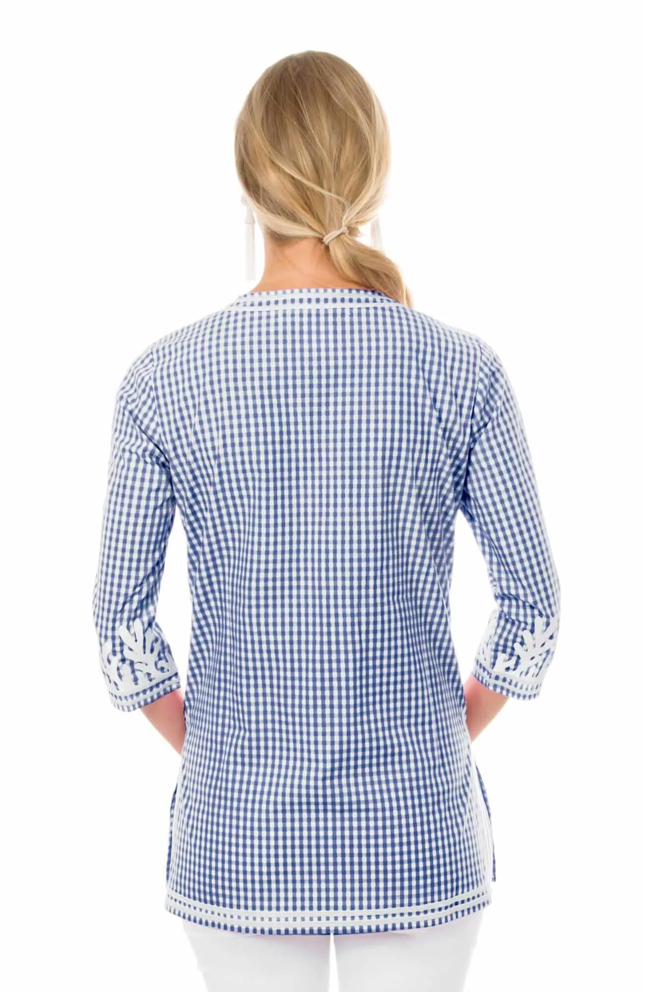 Cotton Gingham Tunic - The Reef couple matching