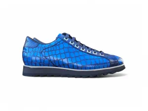 crocodile embossed,embossed design,fashion sneakers,leather sneaker,luxury footwear