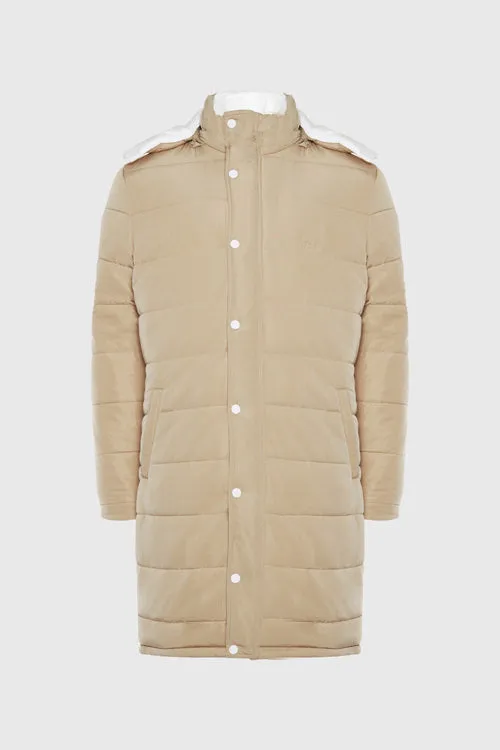 color-cream and white,Men,product:Dawn of an Era Reversible Puffer Coat,Raincoat,removecolor,THC