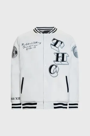 color-white,Jacket,Men,product:Dawn of an Era Reversible Varsity Jacket,removecolor,THC,Varsity Jacket