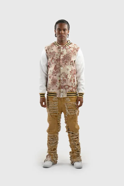 Dawn of an Era Reversible Varsity Jacket heat trap