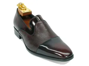 Black,Burgundy,Gray,Loafer
