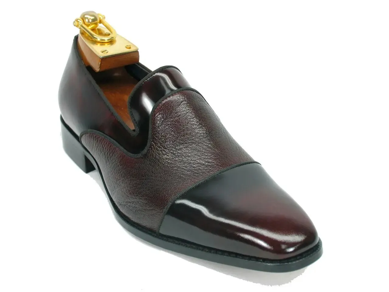 Black,Burgundy,Gray,Loafer