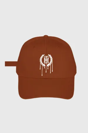 color-brown,Men,product:Dripping Essentials Strapback Dad Cap,removecolor,THC