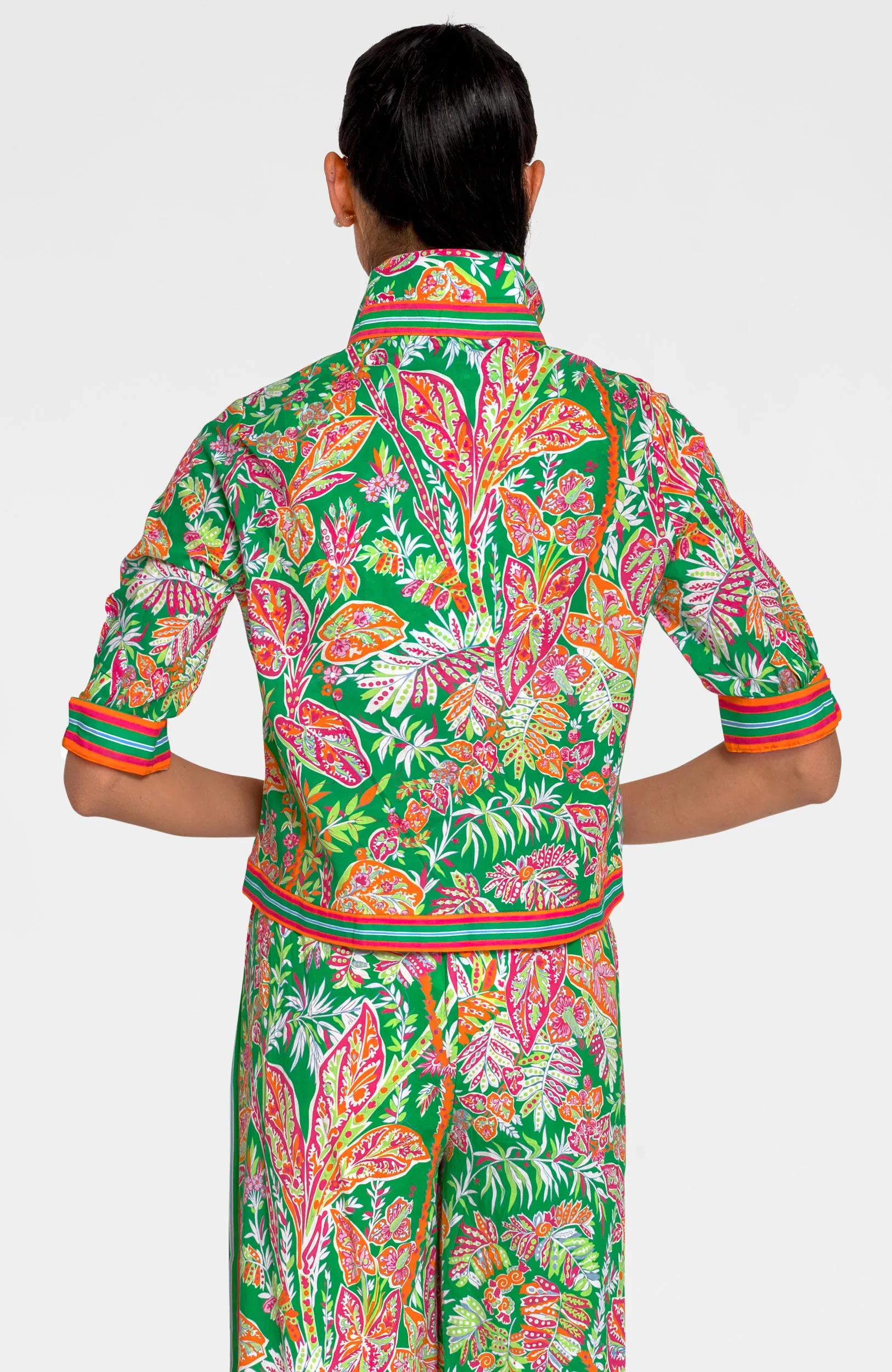 Effortless Top -  Vintage Vines water stain-proof