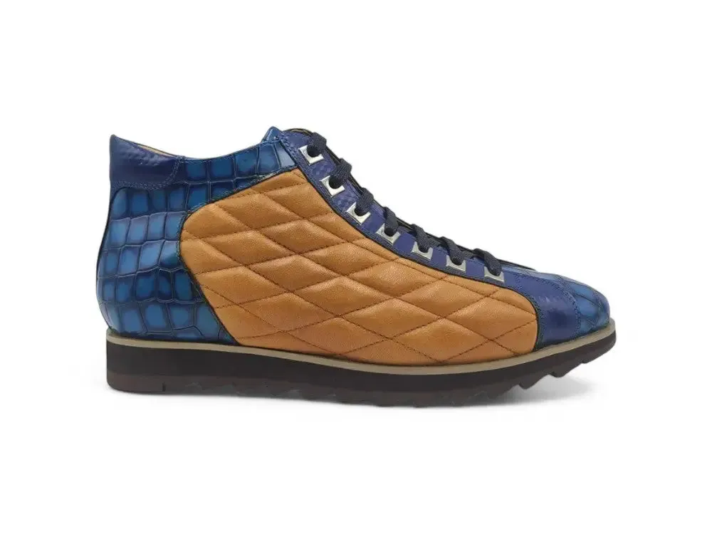 Embossed Alligator High Top daily flow