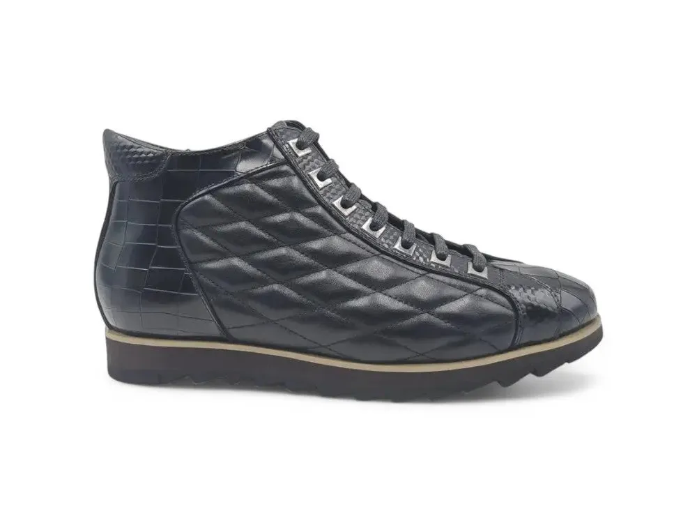 Embossed Alligator High Top daily flow
