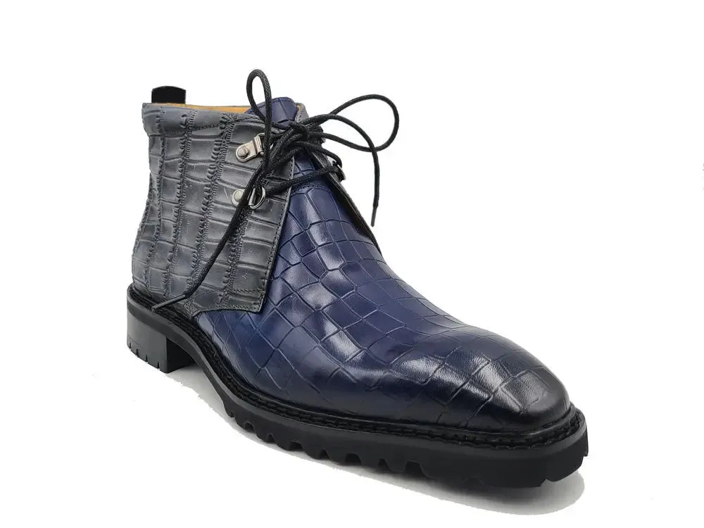 Embossed Chukka Boot Lug Sole grip strong