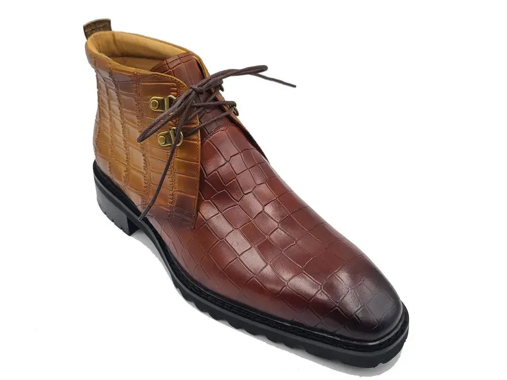 Embossed Chukka Boot Lug Sole grip strong
