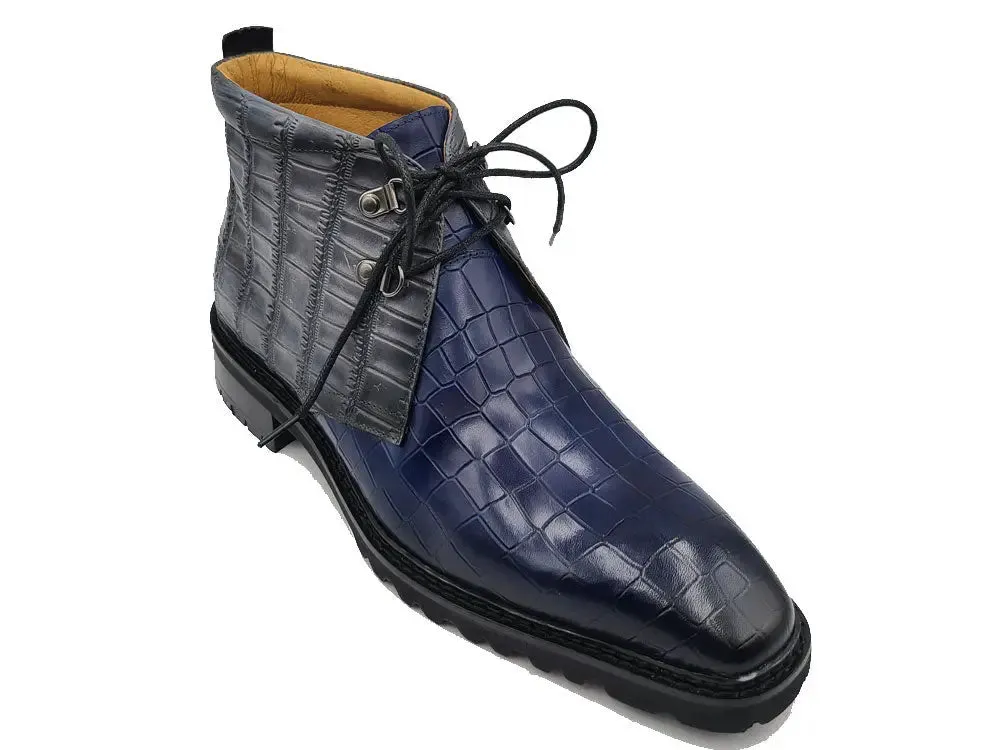 Embossed Chukka Boot Lug Sole grip strong