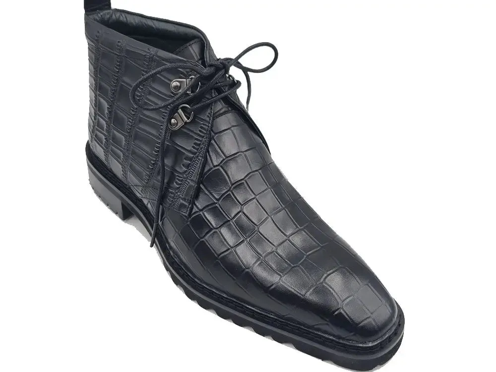 Embossed Chukka Boot Lug Sole grip strong