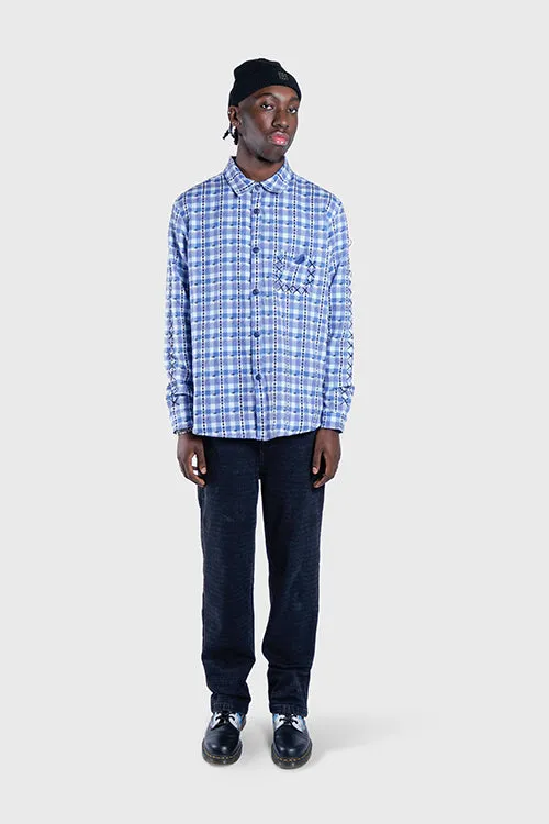 Eternal Plaid Long Sleeve Button Up Shirt premium comfort
