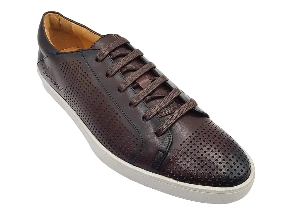 Fashion Lace-up Leather Sneaker youth culture
